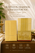 Kannika Pure Silk Designer Vesti Set – Royal Procession