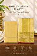 Kannika Pure Silk Designer Vesti Set – Temple Chariot