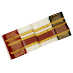 Pure Silk 16 Kan Cream Dhoti | Double Layer | 16 Kan Mayilkan Border