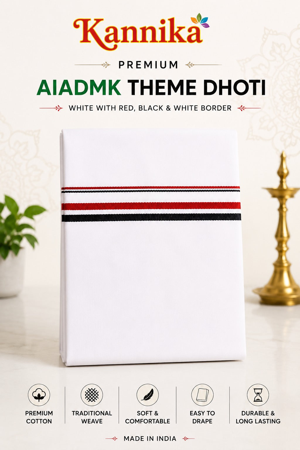 AIADMK Theme Dhoti